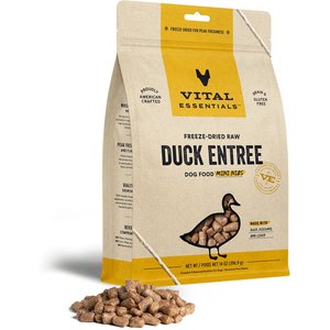 Vital Essentials Duck Mini Nibs Entree Freeze-Dried Raw Dog Food