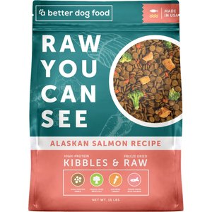 A Better Dog Food Raw Salmon Dog Freeze Dried Food