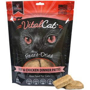 Vital Essentials Vital Cat Freeze-Dried Beef & Chicken Dinner Patties Cat Food Vital Essentials Vital Cat Freeze-Dried Beef & Chicken Dinner Patties Cat Food