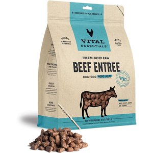 Image of Vital Essentials Freeze-Dried Raw Beef Entree Mini Nibs Dog Food