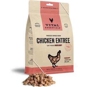 Vital Essentials Freeze-Dried Raw Chicken Mini Nibs Entree Cat Food