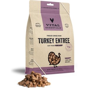 Image of Vital Essentials Freeze-Dried Raw Turkey Mini Nibs Entree Cat Food