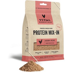 Image of Vital Essentials Freeze-Dried Raw Protein Mix-In Chicken Recipe Ground Dog Food Topper