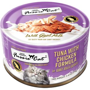 Image of Fussie Cat Tuna with Chicken in Goats Milk Wet Cat Food
