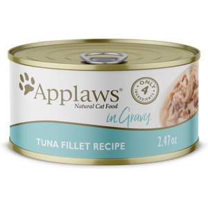 Image of Applaws Tuna Fillet in Gravy Limited Ingredient Canned Wet Cat Food