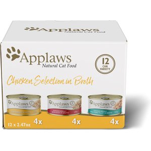 Image of Applaws Chicken Pack in Broth Limited Ingredient Canned Wet Cat Food