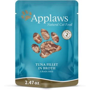 Applaws Tuna in Broth Limited Ingredient Wet Cat Food Pouches
