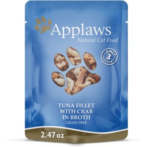 Image of Applaws Tuna with Crab Broth Limited Ingredient Wet Cat Food