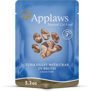 Image of Applaws Tuna with Crab in Broth Limited Ingredient Wet Cat Food