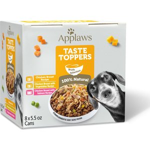Applaws Taste Toppers Chicken in Broth Selection Natural Wet Dog Food