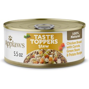 Applaws Taste Toppers Chicken Breast w/Carrots, Green Beans & Potato Recipe Natural Wet Dog Food