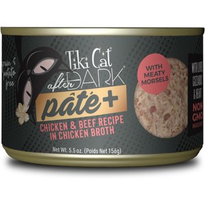 Tiki Cat After Dark Pate+ Chicken & Beef Grain-Free Wet Cat Food