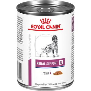 Royal Canin Veterinary Diet Adult Renal Support D Thin Slices in Gravy Canned Dog Food