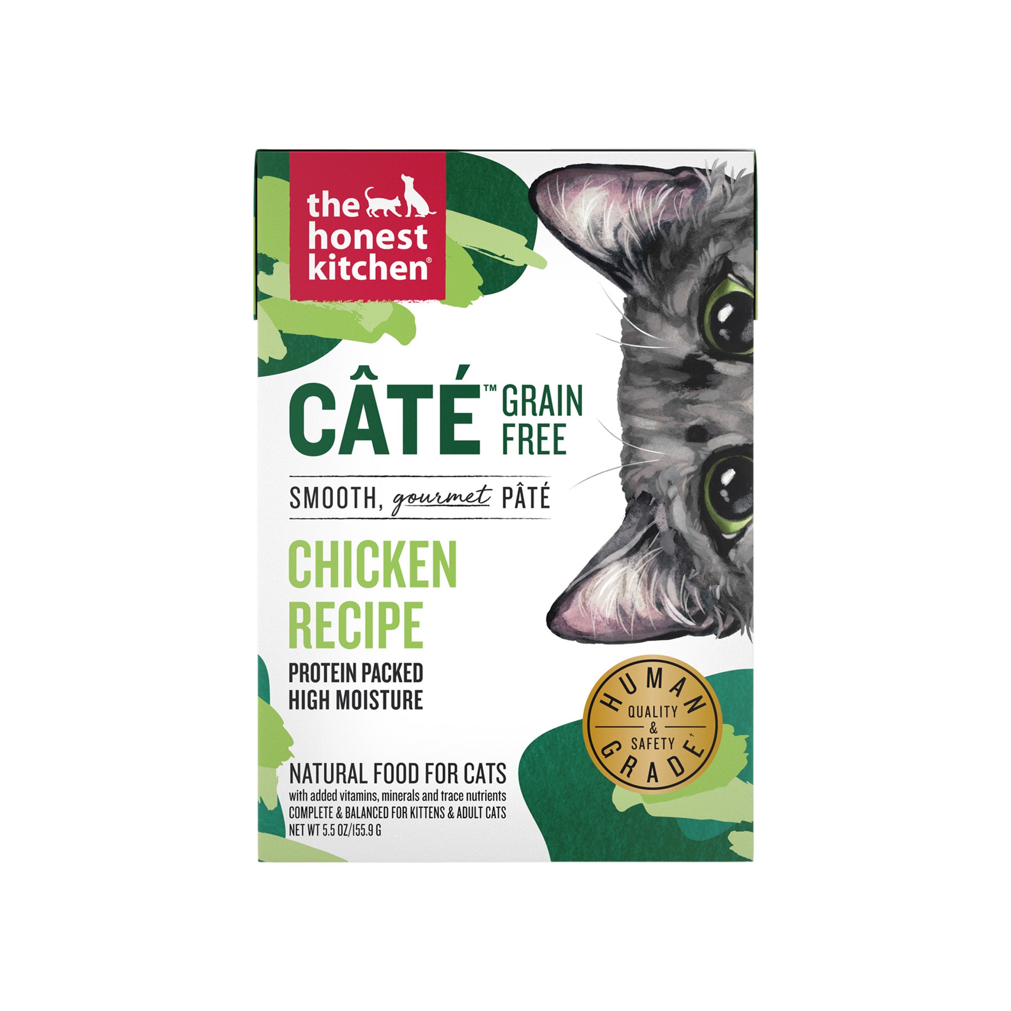The Honest Kitchen Cate Grain Free Chicken Pate Wet Cat Food