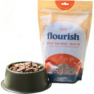 Flourish Beef Topper Freeze-Dried Dog Food