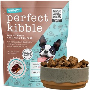 Yumwoof Natural Pet Food Perfect Kibble Gut Health Beef Pot Roast Dehydrated Dog Food