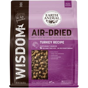 Earth Animal Wisdom Air-Dried Turkey Recipe Premium Natural Dog Food
