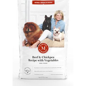 Martha Stewart Pet Food Beef & Chickpea Recipe with Garden Vegetables Dry Dog Food