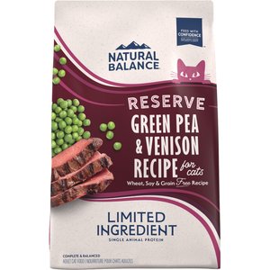 Natural Balance Limited Ingredient Reserve Grain-Free Green Pea & Venison Dry Cat Food