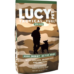 Lucy Pet Products Tactical Fuel Chicken, Brown Rice & Oatmeal Adult Dry Dog Food Lucy Pet Products Tactical Fuel Chicken, Brown Rice & Oatmeal Adult Dry Dog Food
