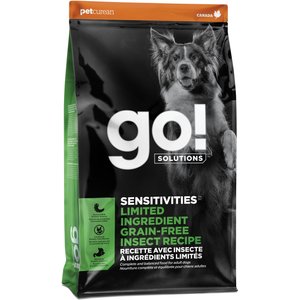 Go! Solutions Sensitivities Limited Ingredient Grain-Free Insect Recipe Dry Dog Food