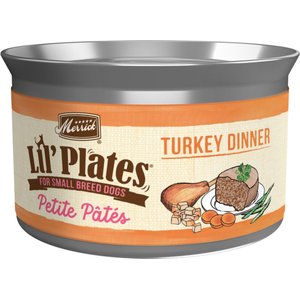 Merrick Lil’ Plates Petite Pates Adult Grain Free Turkey Dinner Wet Dog Food