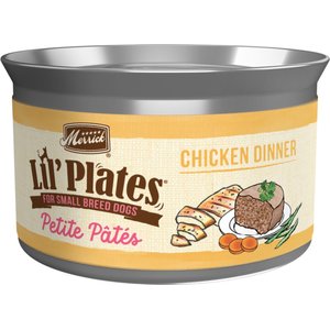 Merrick Lil’ Plates Petite Pates Adult Grain Free Chicken Dinner Wet Dog Food