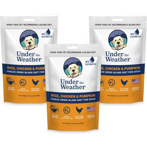 Under the Weather Rice, Chicken & Pumpkin Freeze-Dried Dog Food