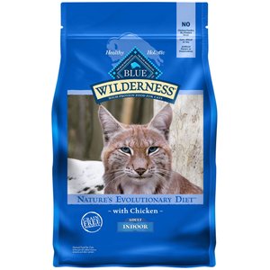 Blue Buffalo Wilderness High Protein Natural Grain-Free Chicken Adult Indoor Dry Cat Food