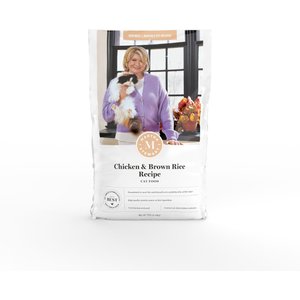 Martha Stewart Pet Food Chicken & Brown Rice Recipe Dry Cat Food