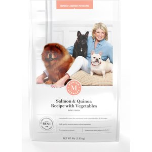 Martha Stewart Pet Food Salmon & Quinoa Recipe with Garden Vegetables Dry Dog Food