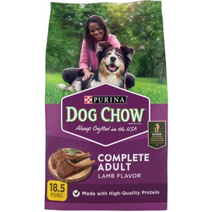 Purina Dog Chow Complete Kibble With Lamb Flavor Dry Dog Food