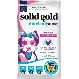 Solid Gold Nutrientboost Mighty Mini Small & Toy Breed Grain-Free Lamb, Sweet Potato & Carrot Dry Dog Food Solid Gold Nutrientboost Mighty Mini Small & Toy Breed Grain-Free Lamb, Sweet Potato & Carrot Dry Dog Food