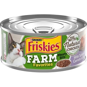 Friskies Farm Favorites Meaty Bits Turkey & Carrots in Gravy Wet Cat Food