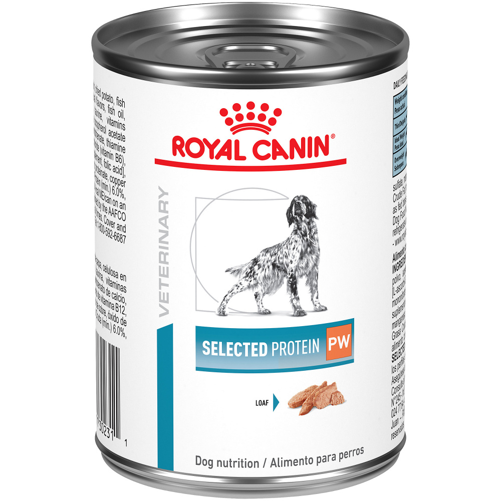 Royal Canin Veterinary Diet Adult Selected Protein PW Loaf Canned Dog Food