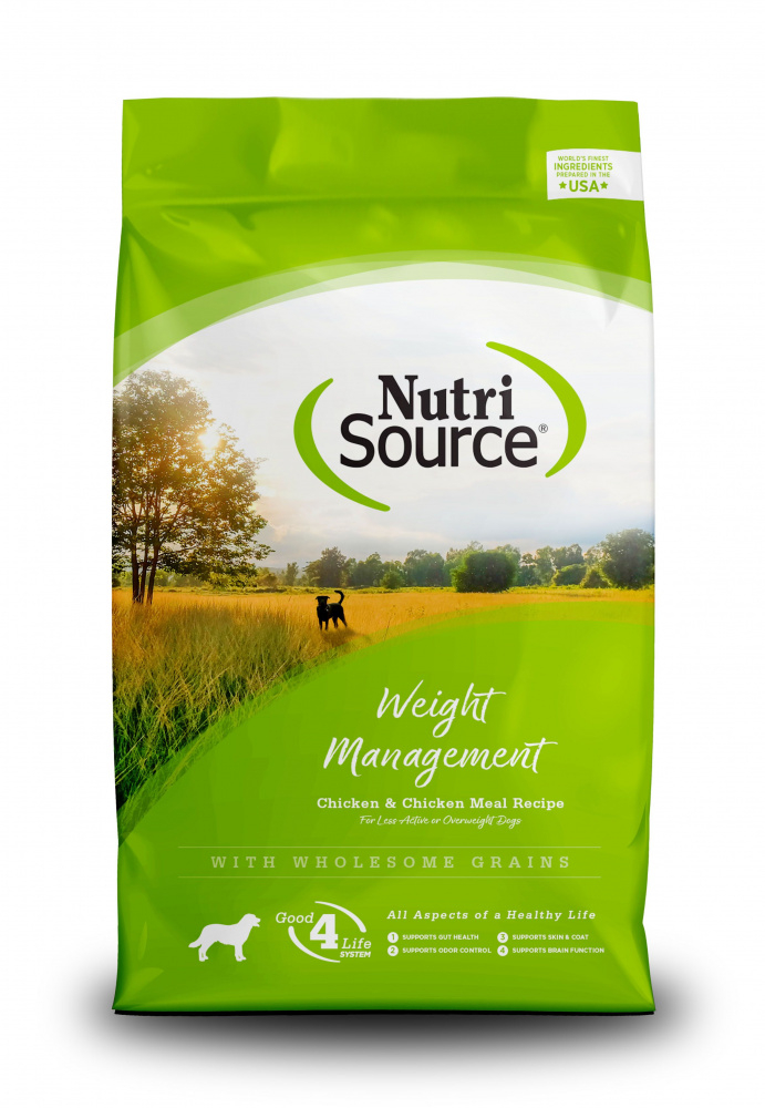 NutriSource Weight Management Chicken & Chicken Meal Dry Dog Food