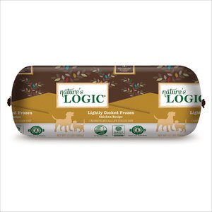 Nature's Logic Lightly Cooked Chicken Recipe Frozen Dog Food