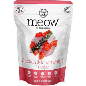 The New Zealand Natural Pet Food Co. Meow Chicken & Salmon Air Dried Dog Food