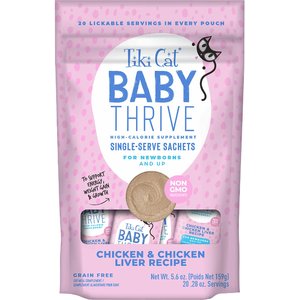 Tiki Cat Baby Thrive Grain-Free Chicken & Chicken Liver Recipe Wet Cat Food
